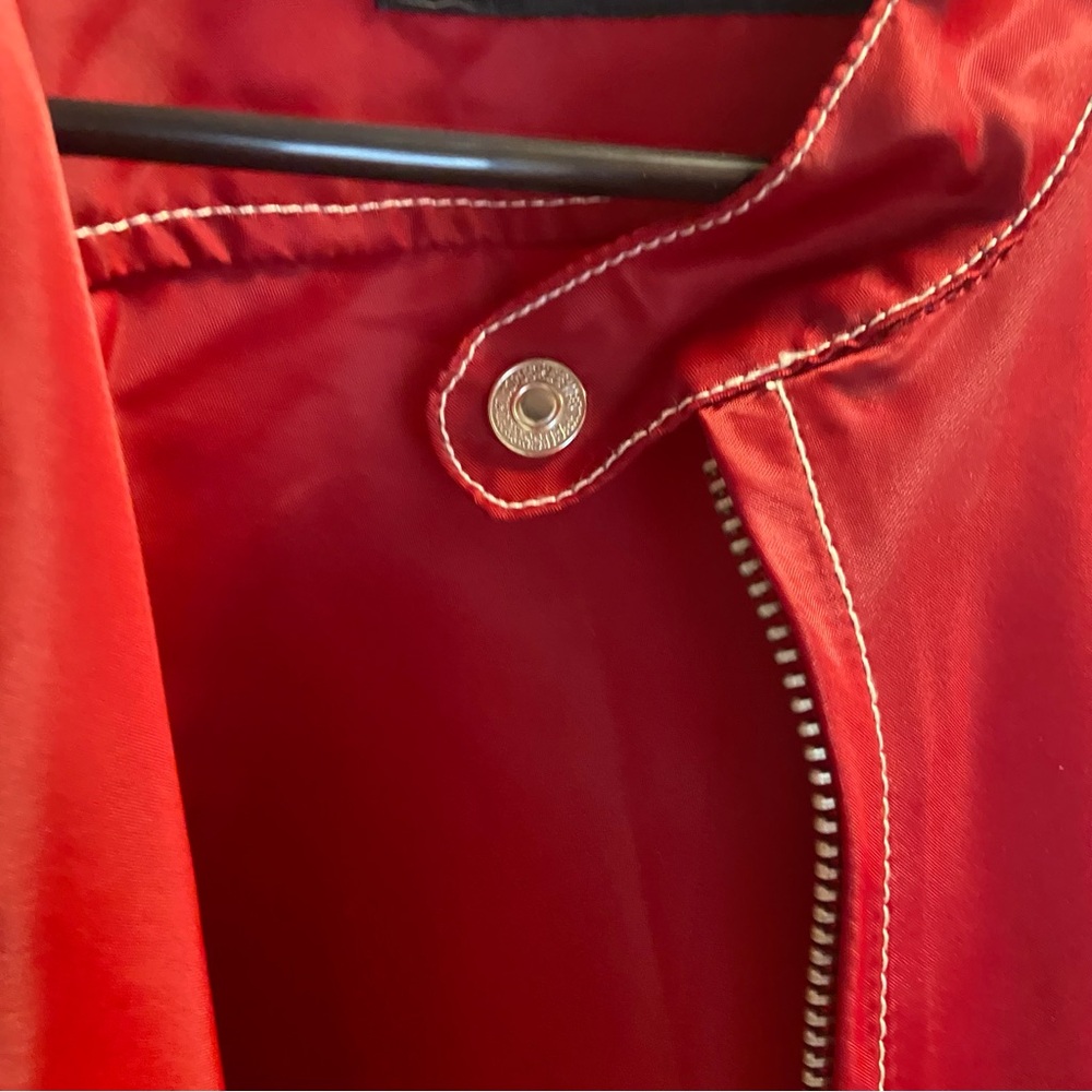 Levi's Sample Garment Vibrant Red Lightweight Jac… - image 4